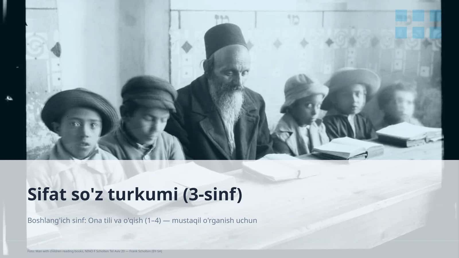 Sifat so'z turkumi (3-sinf) 1