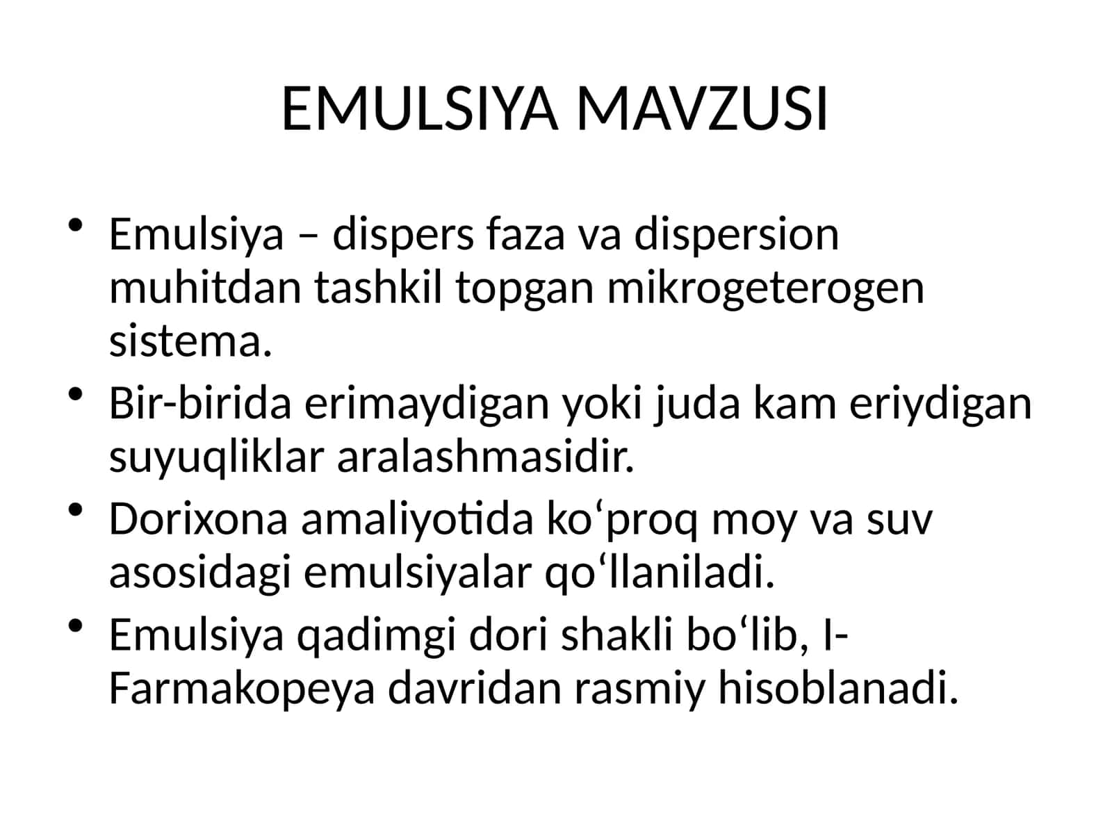 EMULSIYA MAVZUSI 1