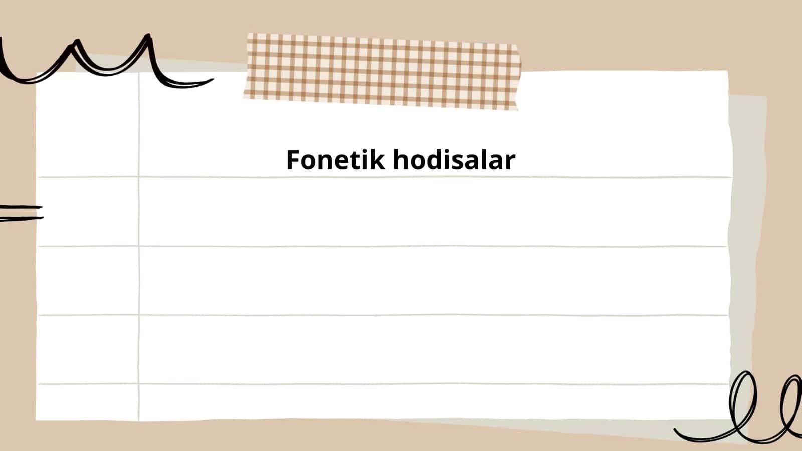 Fonetik hodisalar 1