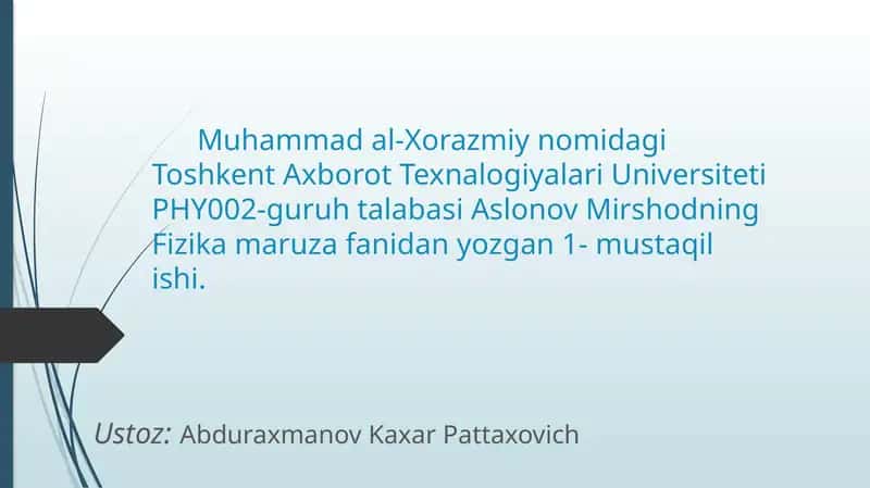 To`lqin Optikasi 1