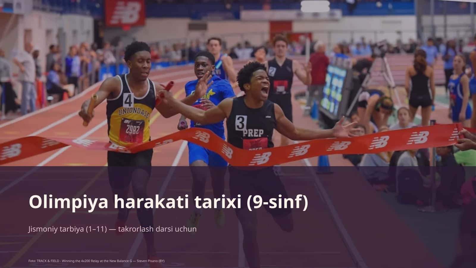 Olimpiya harakati tarixi (9-sinf) 1