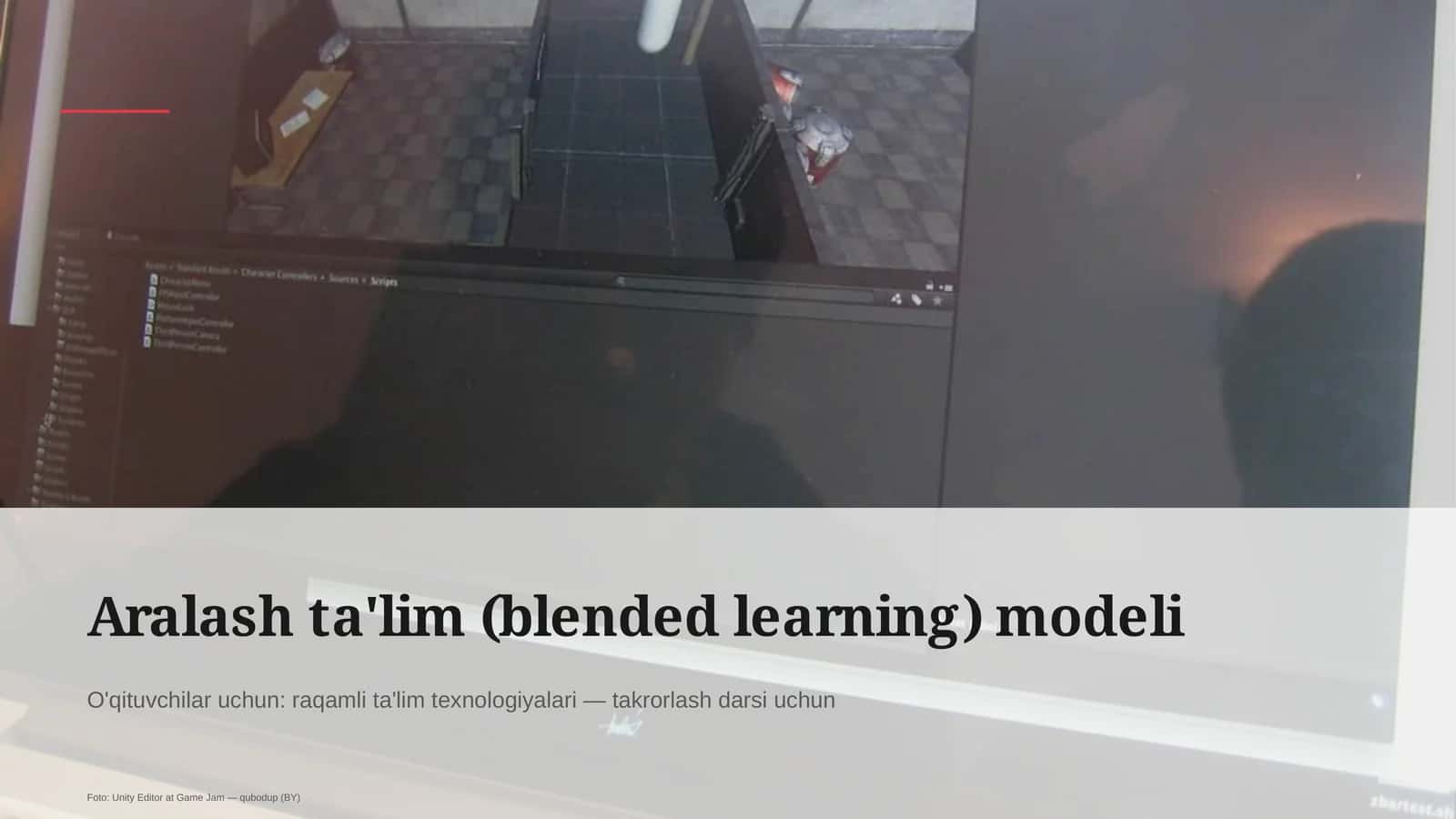 Aralash ta'lim (blended learning) modeli 1
