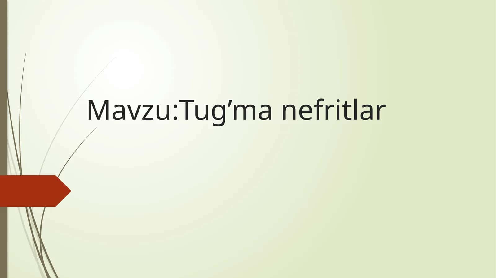 Tug’manefritlar 1
