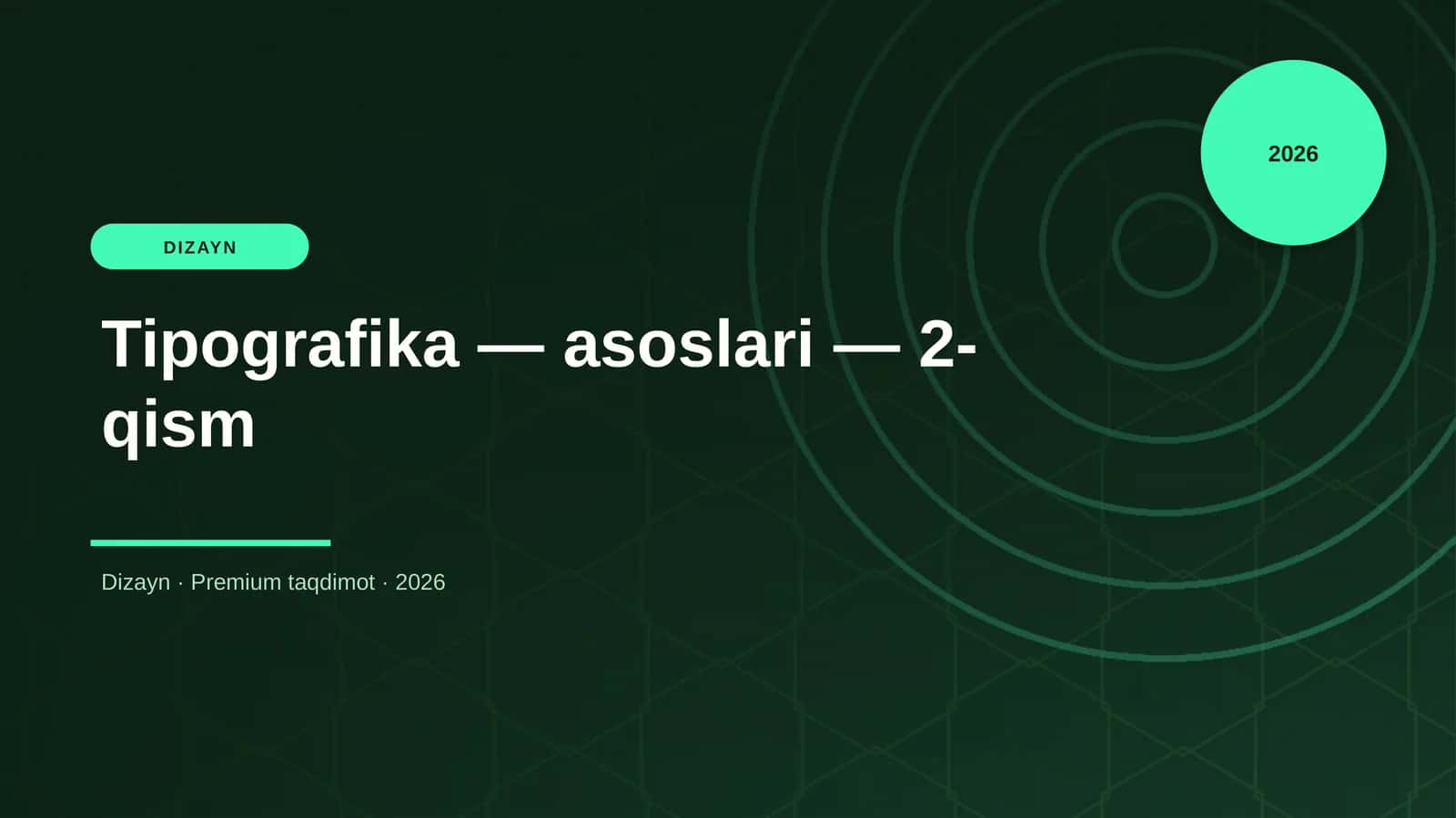 Tipografika — asoslari — 2-qism 1