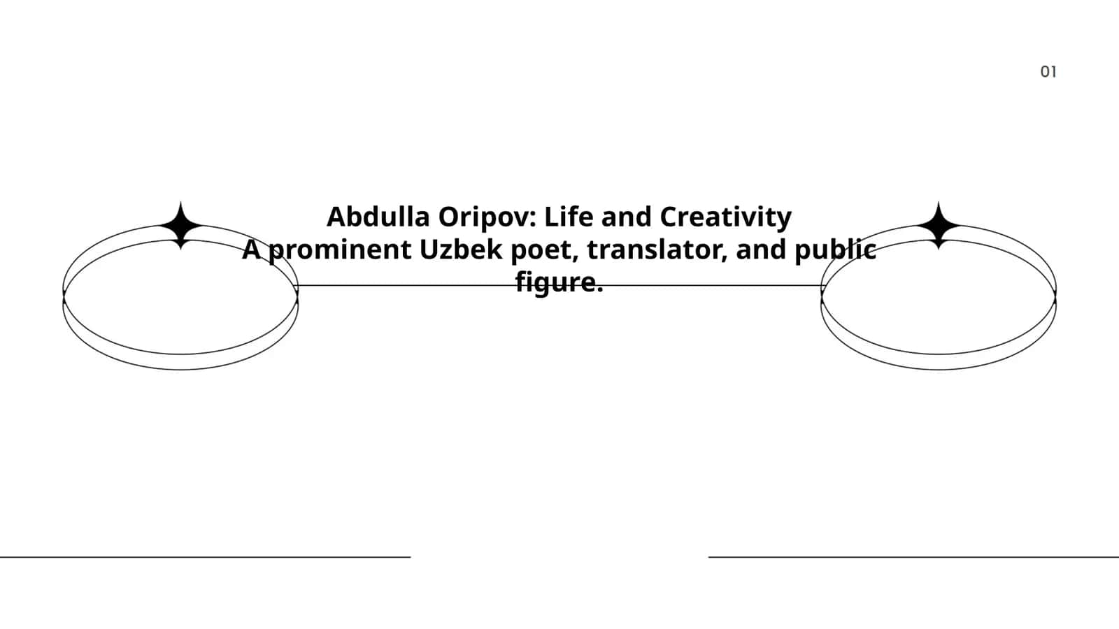 Abdulla Oripov: Life and Creativity 1
