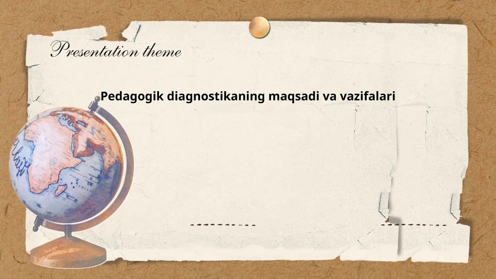 Pedagogik diagnostika 1