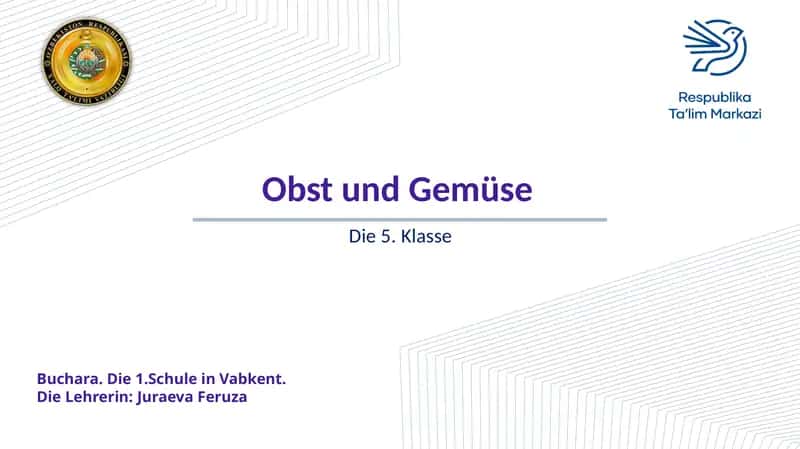 Die 1.Schule in Vabkent 1