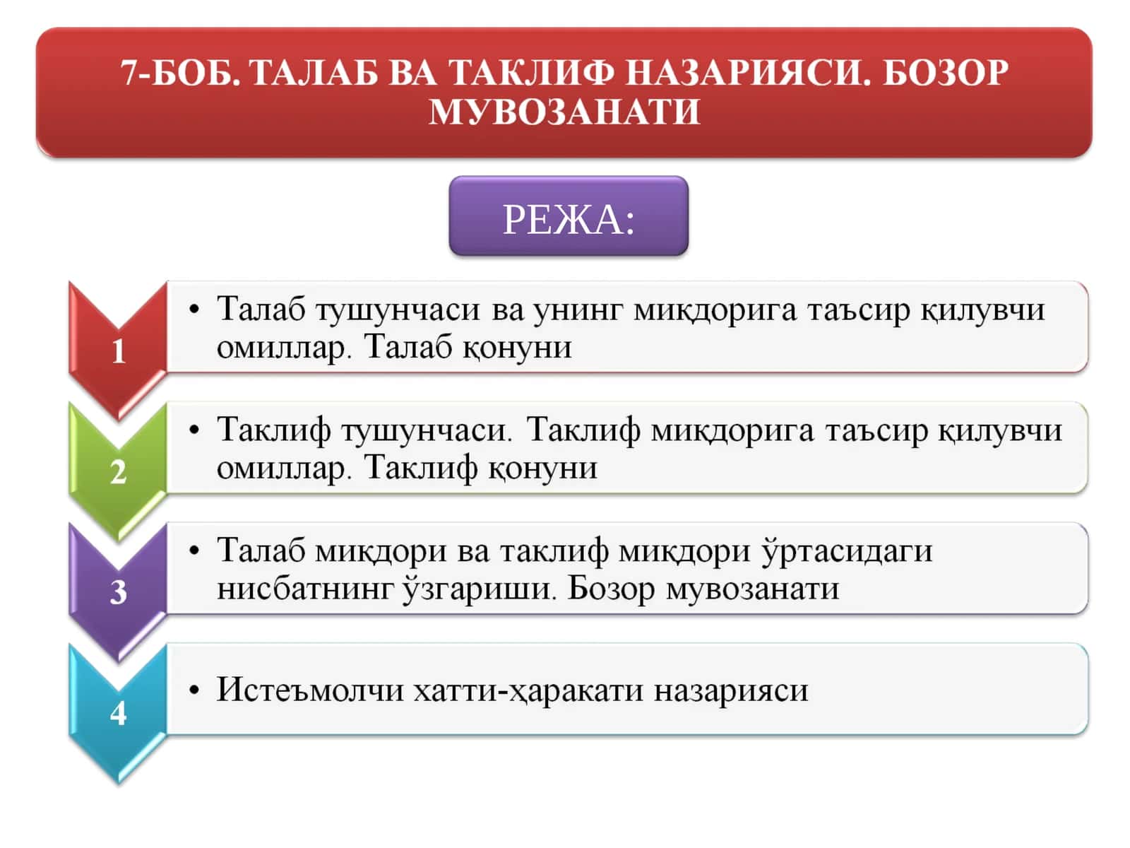 Tovarlar 1