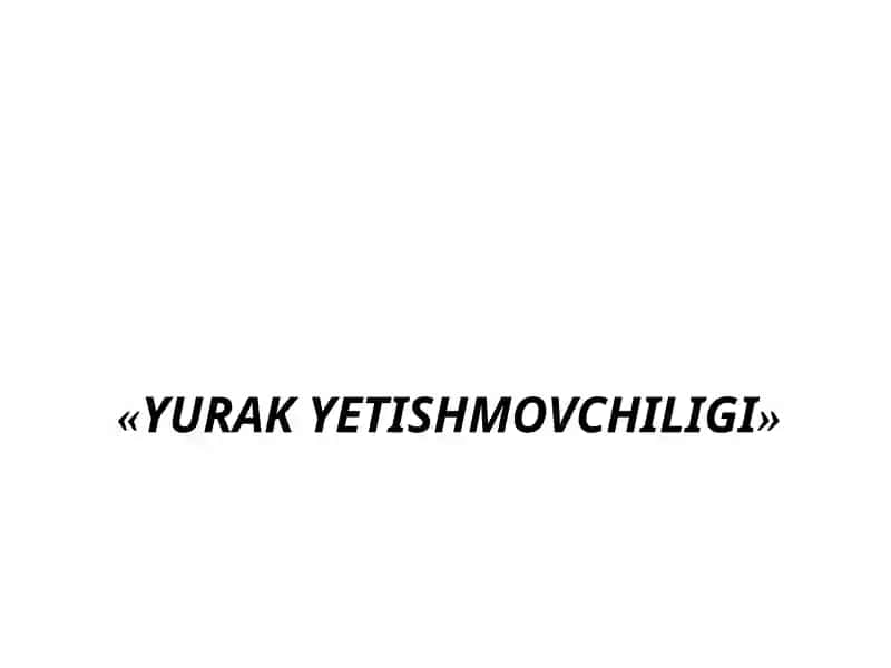 YURAK YETISHMOVCHILIGI