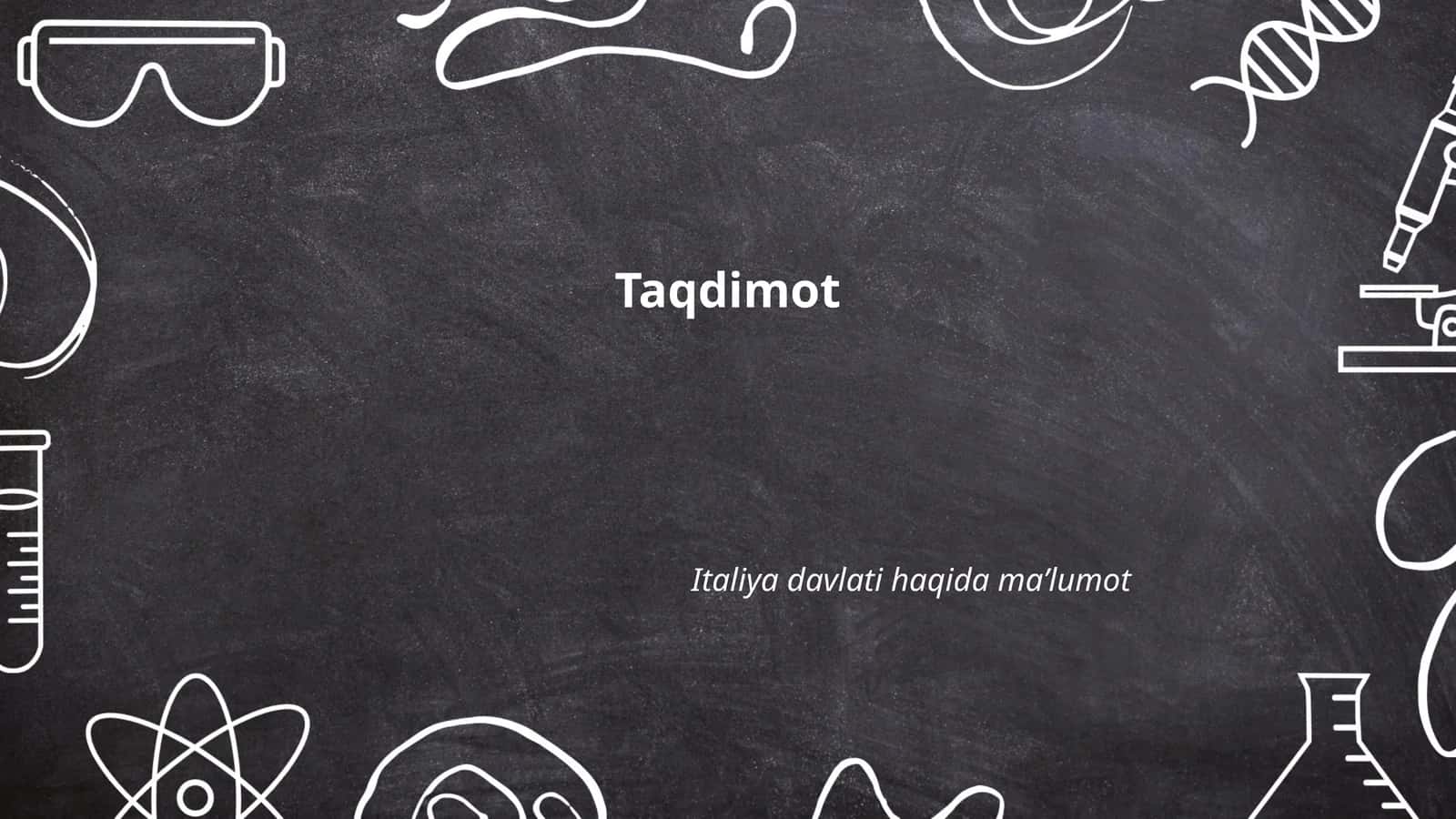 Taqdimot haqida maʼlumot 1