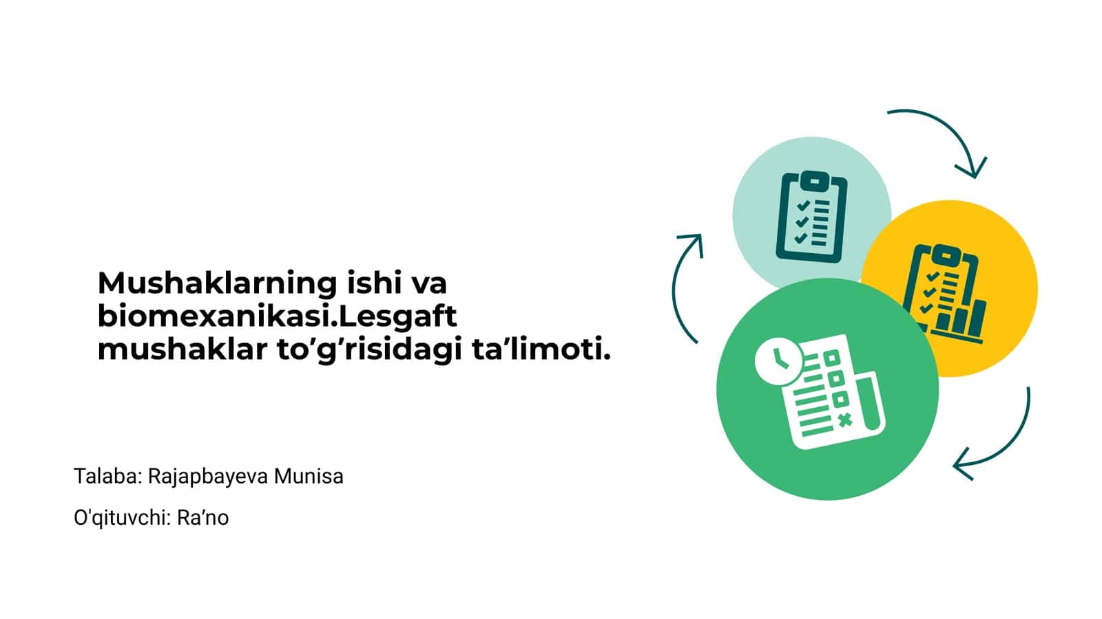 Lesgaft Mushaklar 1