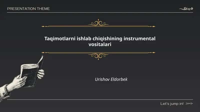 Microsoft PowerPoint va uning dizayn imkoniyatlari 1