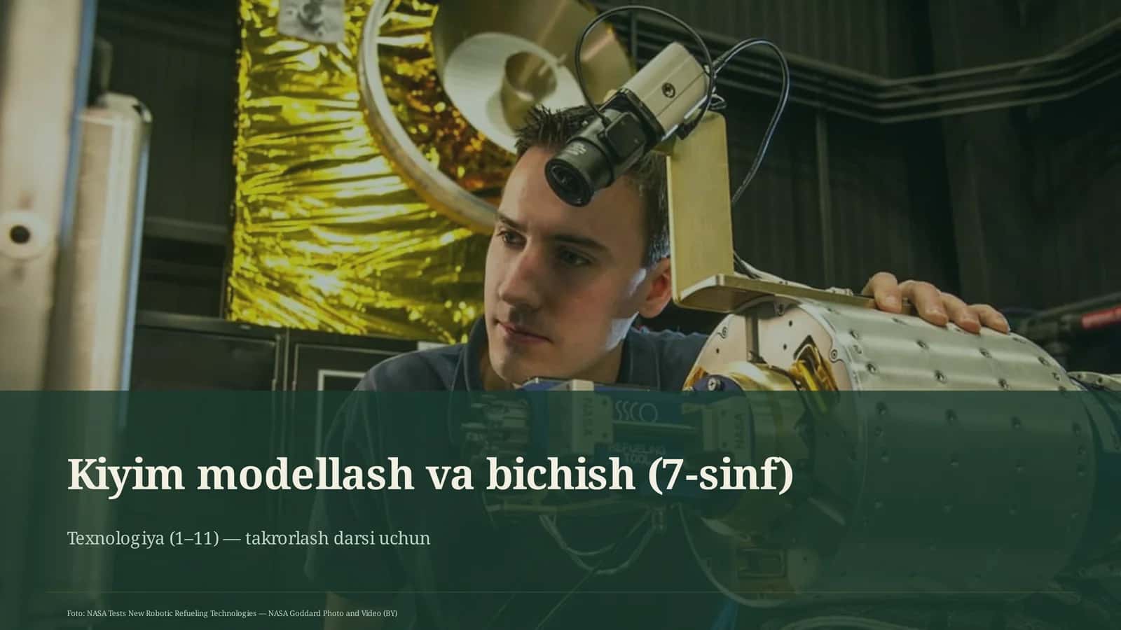 Kiyim modellash va bichish (7-sinf) 1