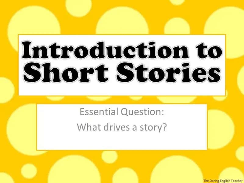 Introduction to Short Stories 1