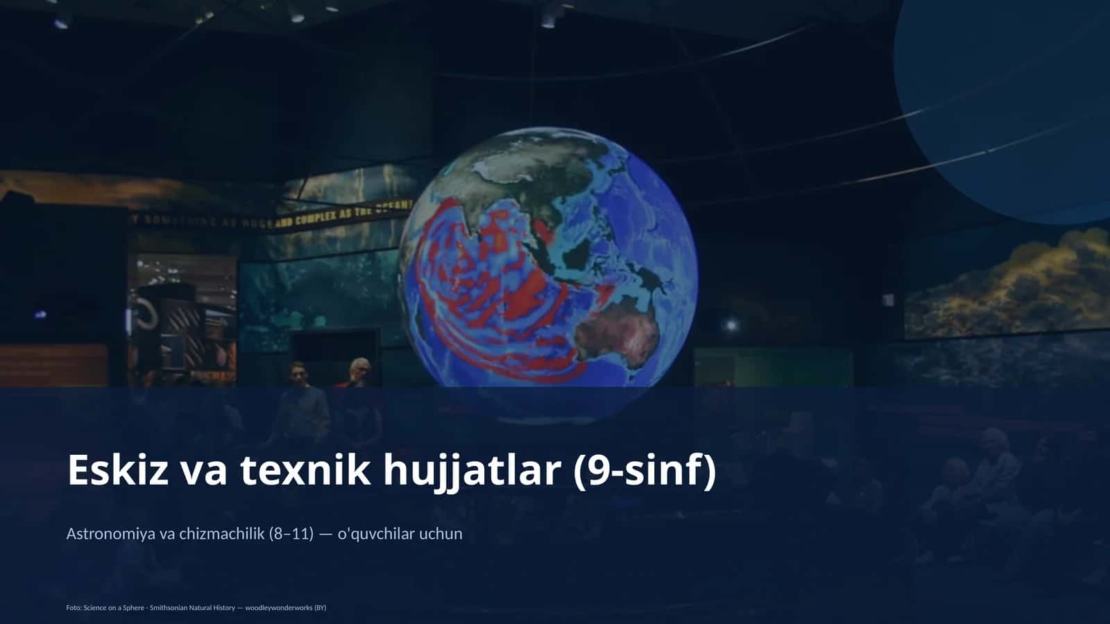 Eskiz va texnik hujjatlar (9-sinf)" 1