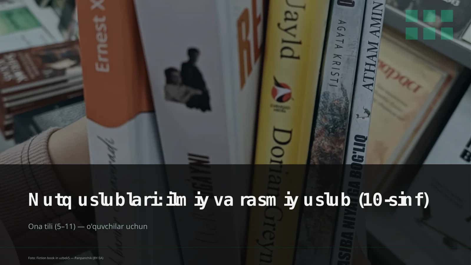 Nutq uslublari: ilmiy va rasmiy uslub 1