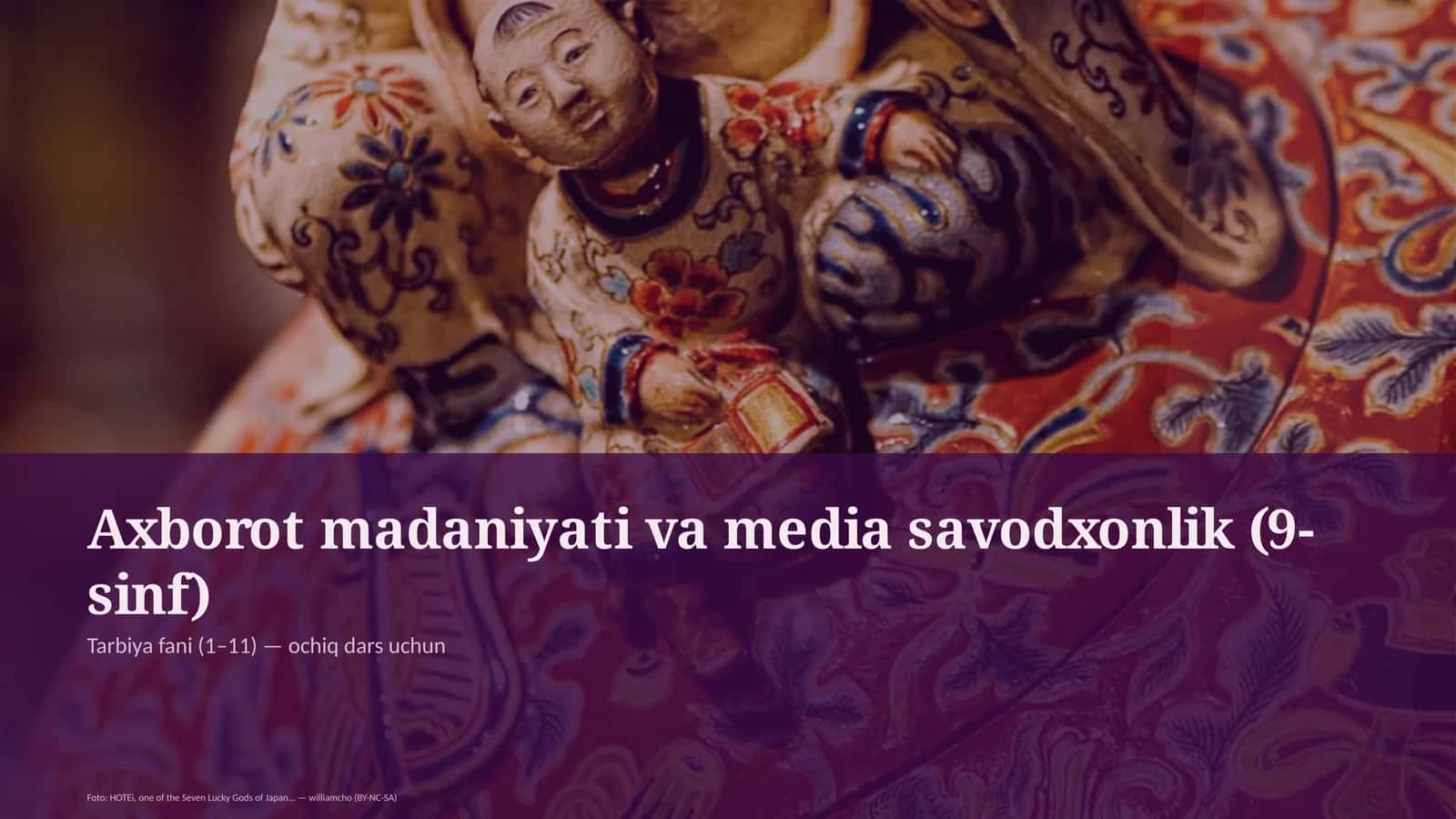 Axborot madaniyati va media savodxonlik (9-sinf) 1