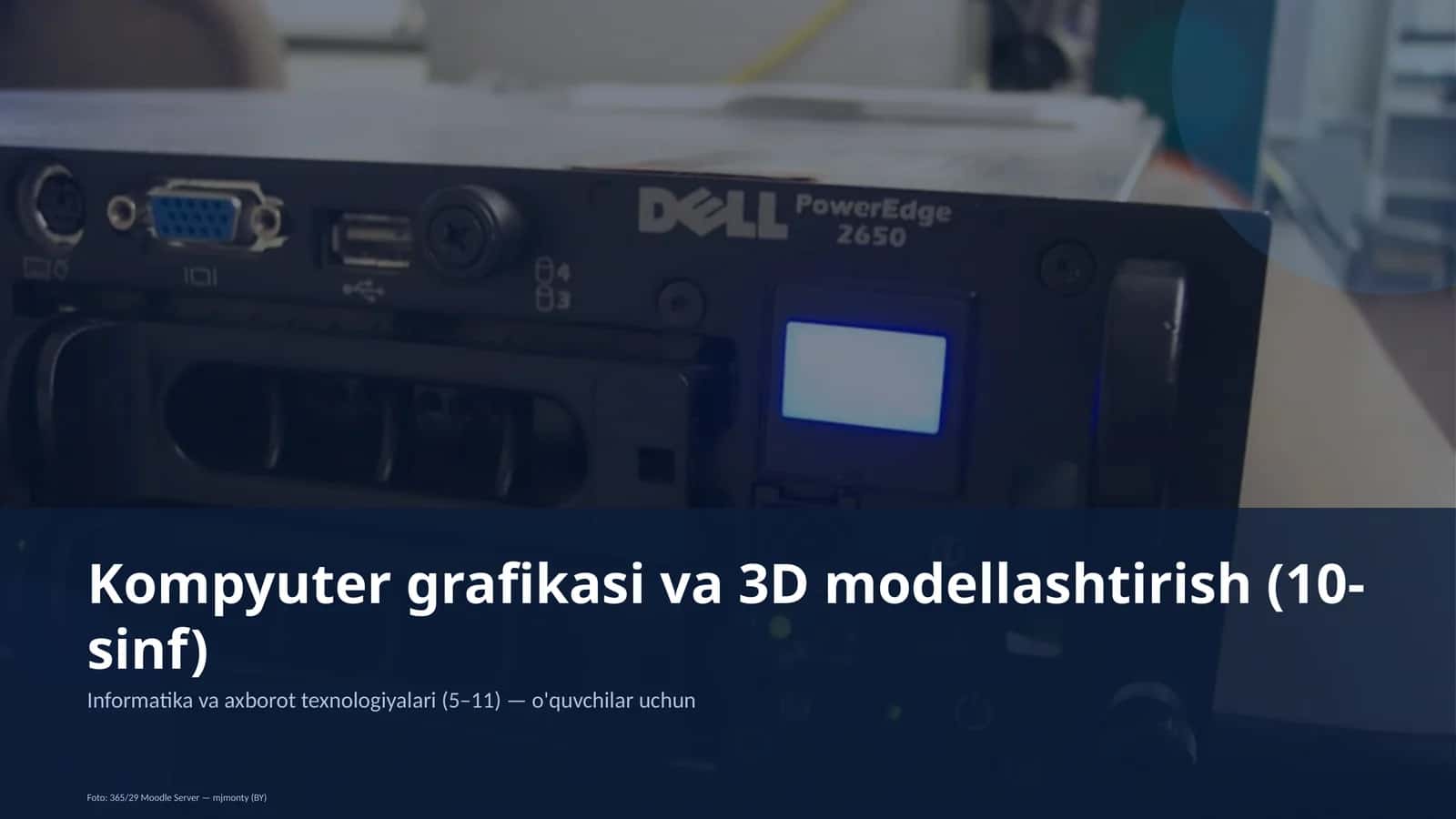 Kompyuter grafikasi va 3D modellashtirish (10-sinf) 1