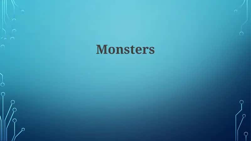 Monsters 1