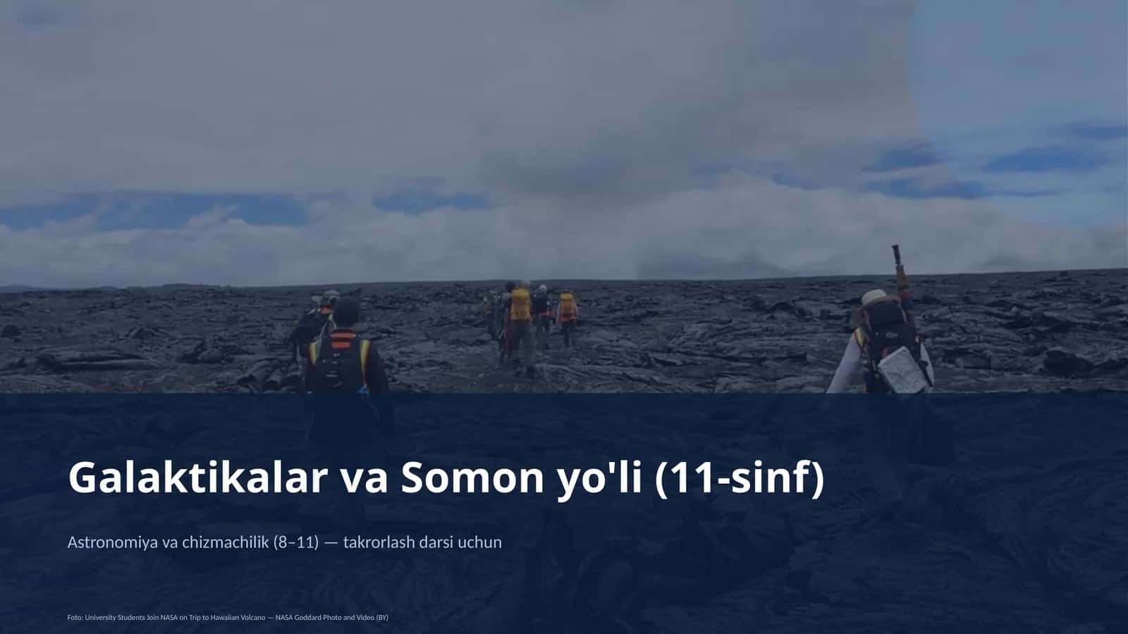 Galaktikalar va Somon yo'li (11-sinf) 1