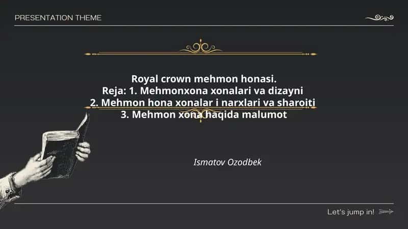 Royal Crown mehmon honasi 1