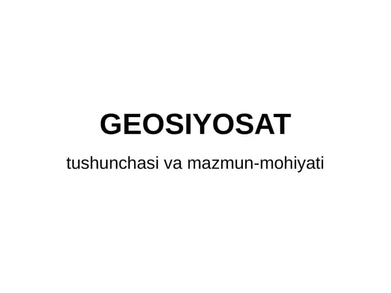 GEOSIYOSAT 1