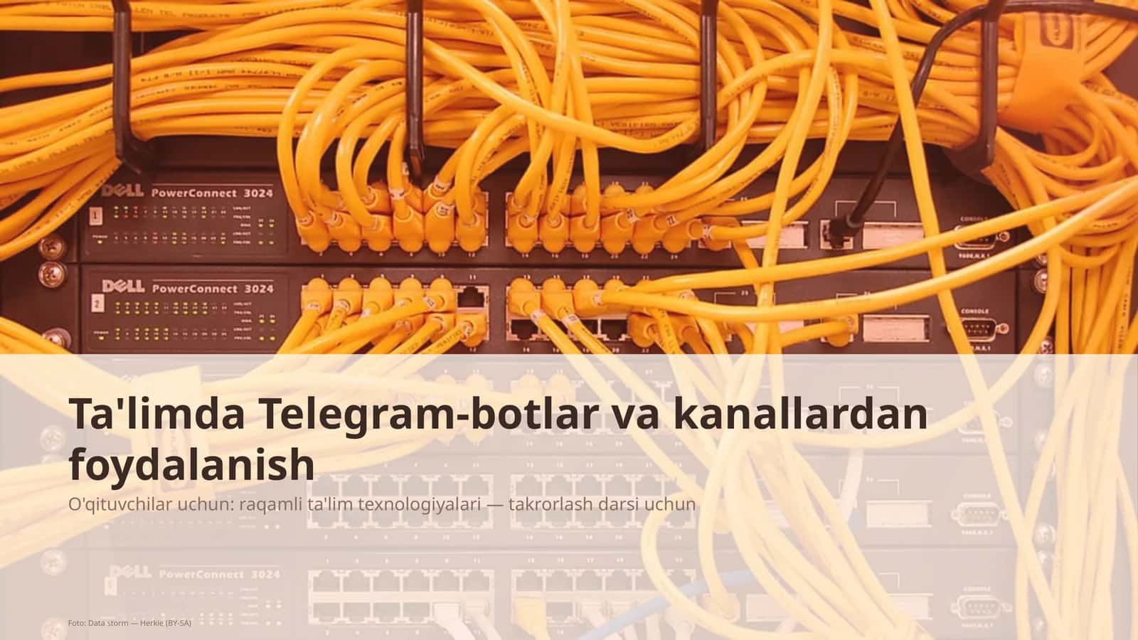 Ta'limda Telegram-botlar va kanallardan foydalanish 1