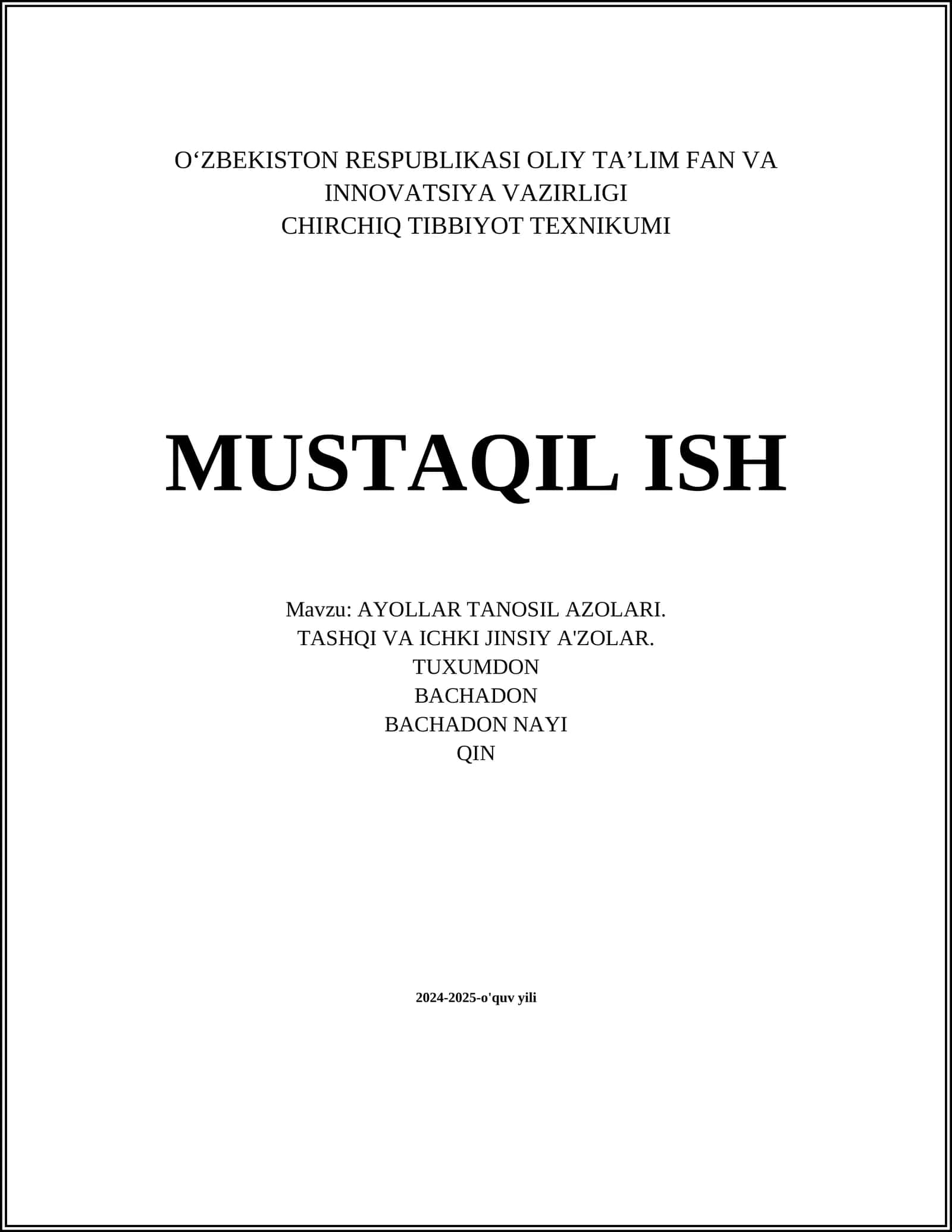 AYOLLAR TANOSIL AZOLARI 1