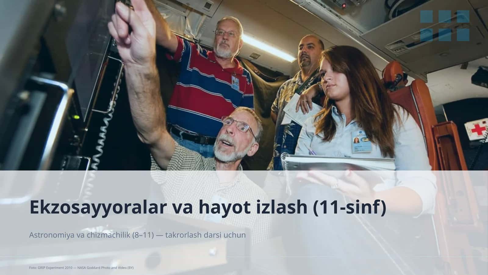 Ekzosayyoralar va hayot izlash (11-sinf) 1
