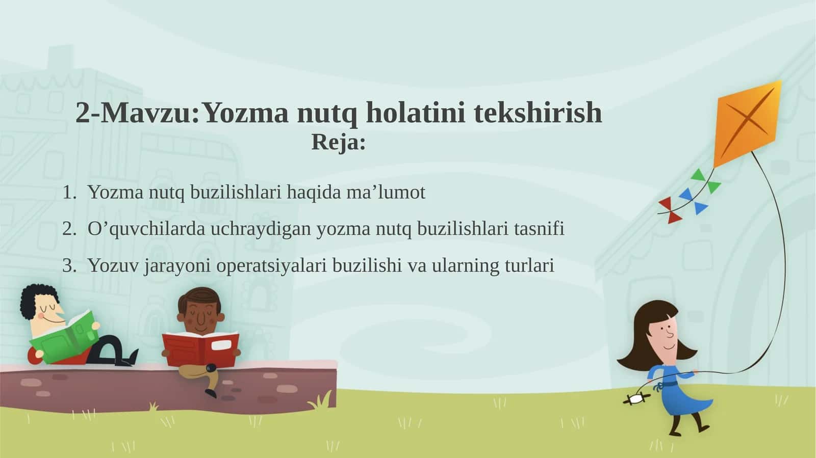 Yozma nutq holatini tekshirish 1