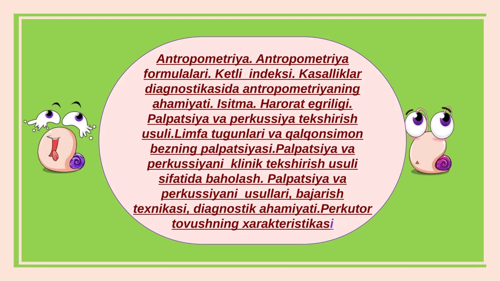 Antropometriya. Antropometriya formulalari 1