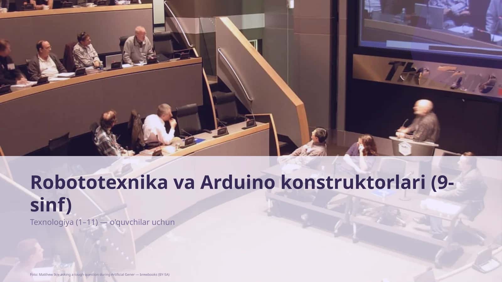 Robototexnika va Arduino konstruktorlari (9-sinf) 1