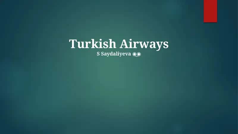 Turk Havo Yo'llari 1