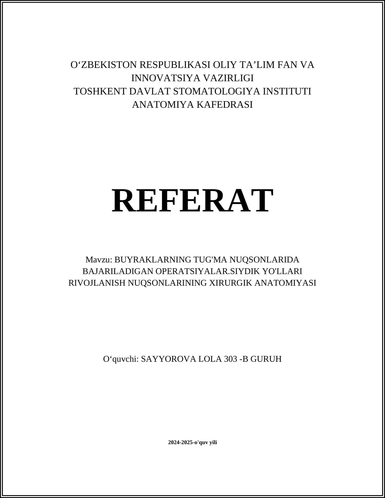 Gidrofroz operatsiyalari 1