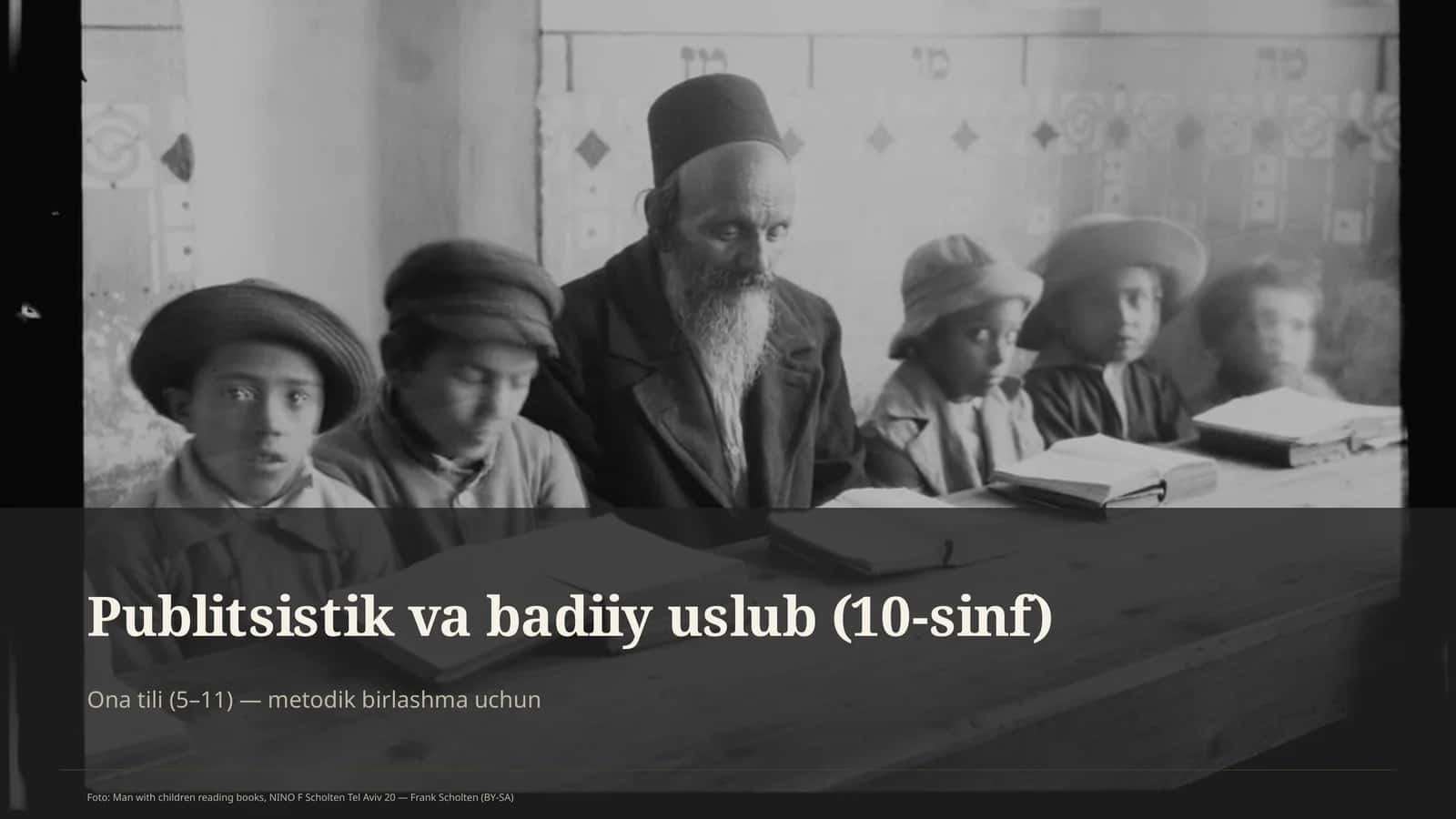 Publitsistik va badiiy uslub (10-sinf) 1