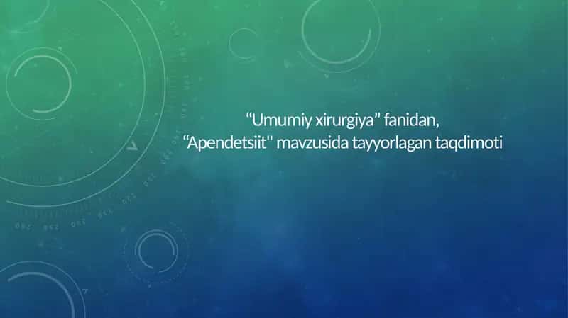 Apenditsiit 1