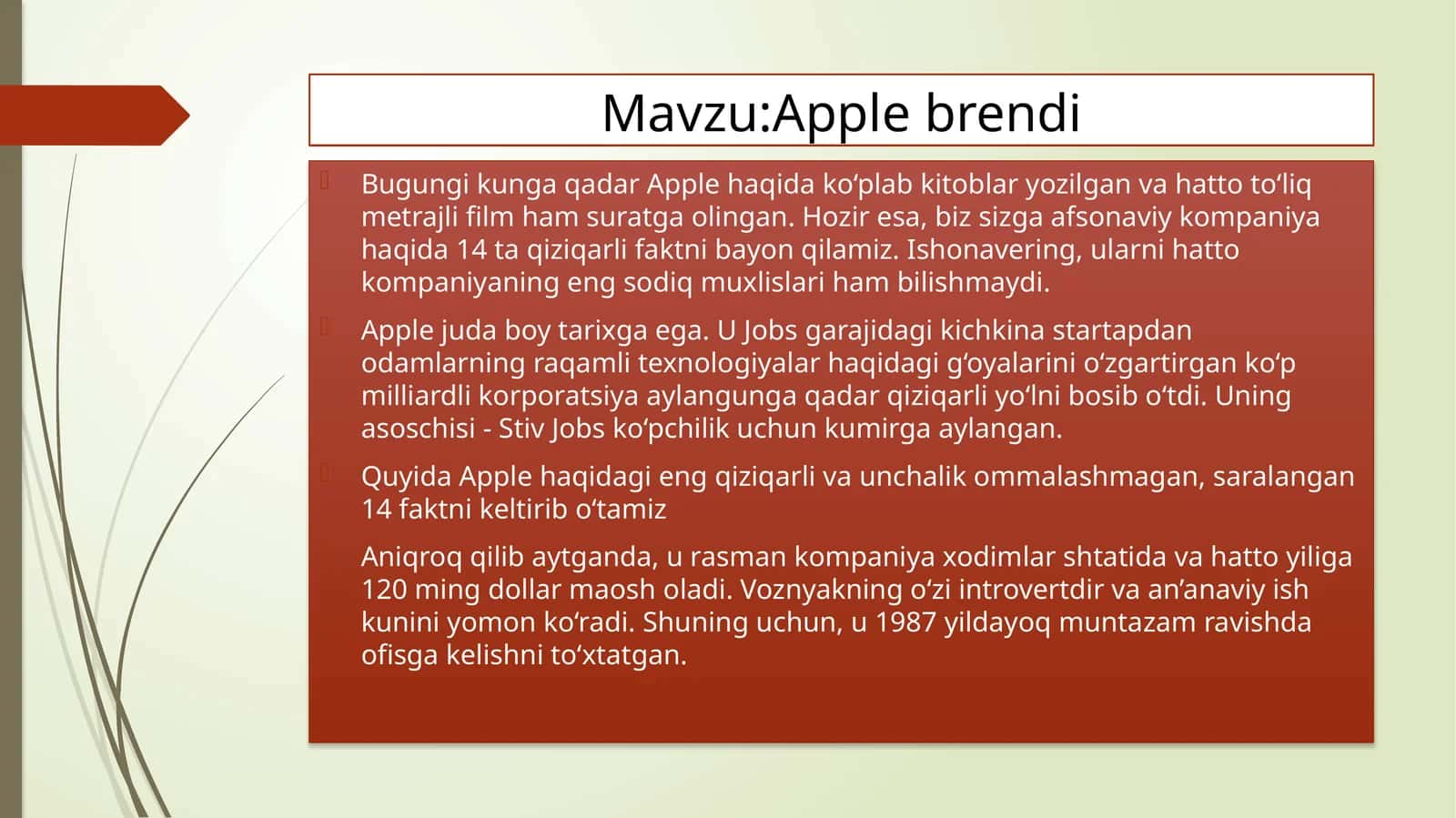 Apple brendi 1