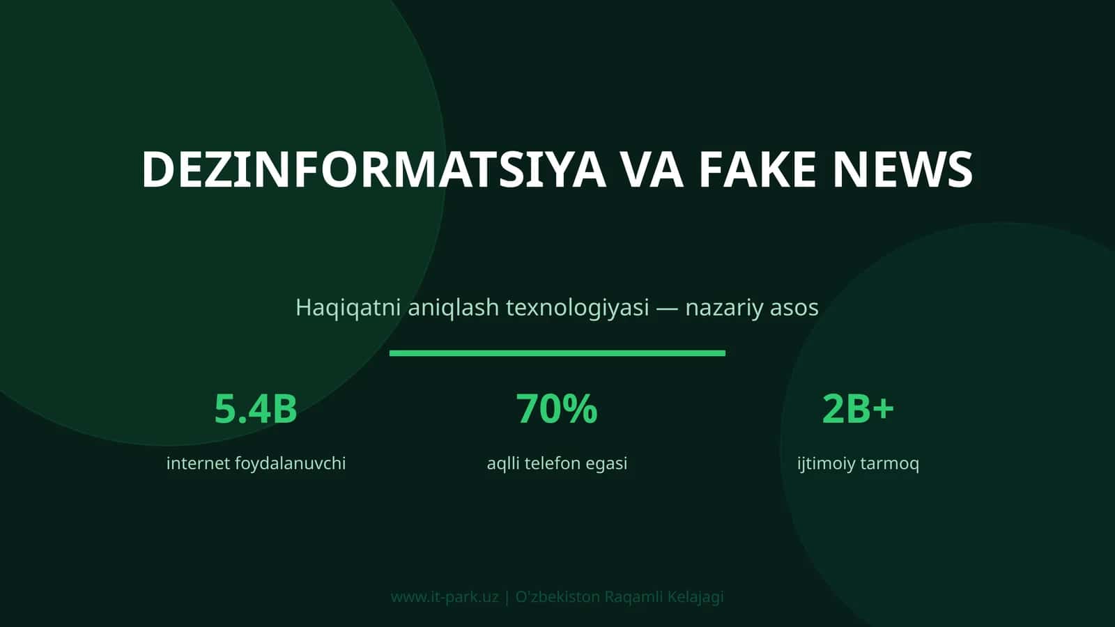 Dezinformatsiya va fake news 1