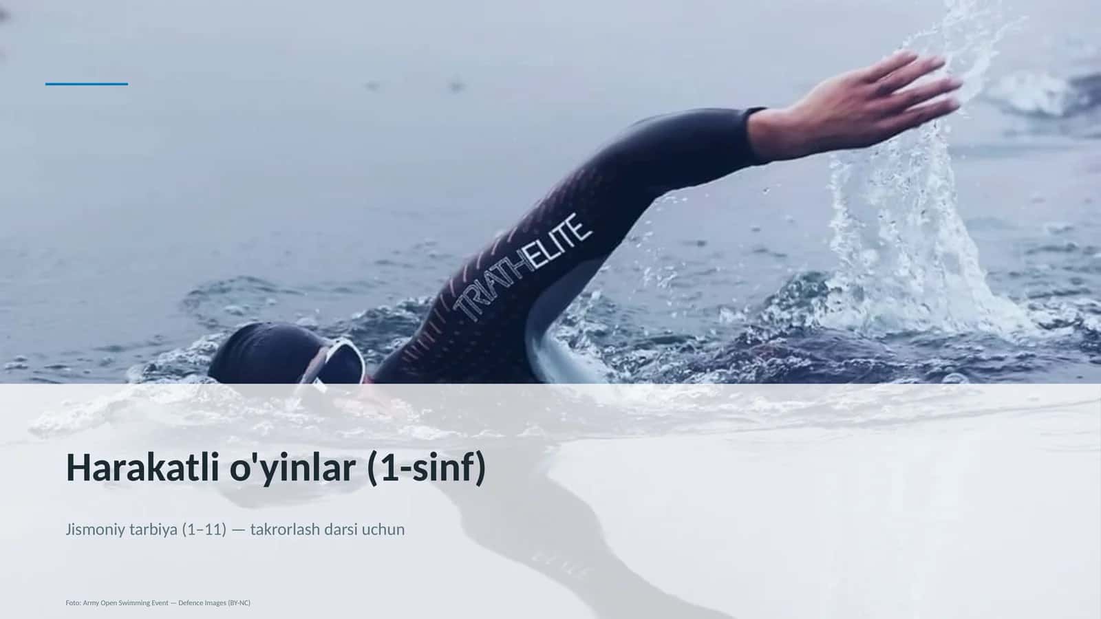Harakatli o'yinlar (1-sinf) 1