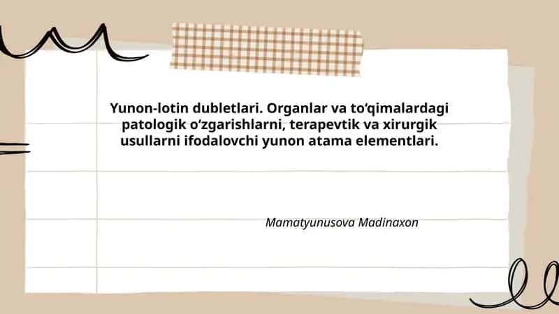 Yunon-lotin dubletlari 1