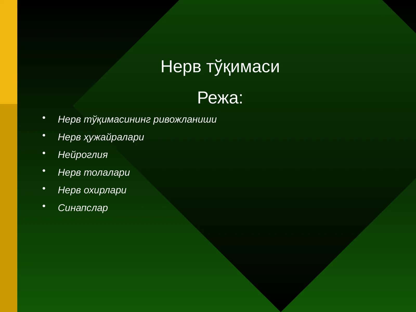 Нервтўқимаси 1