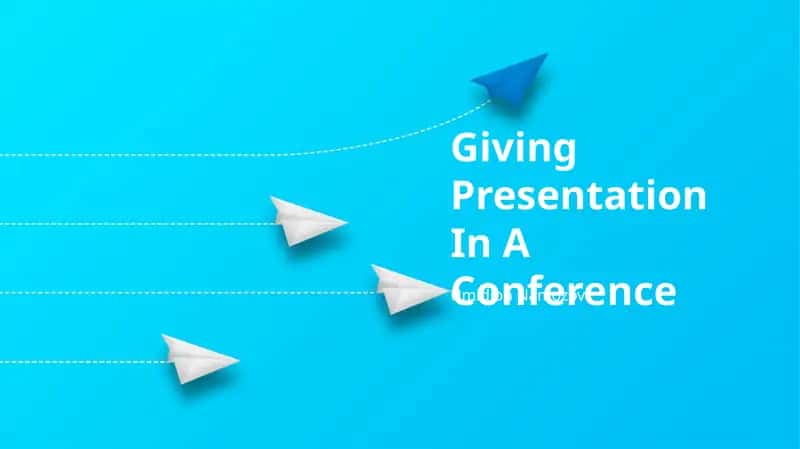 Giving Presentation In A Conference 1
