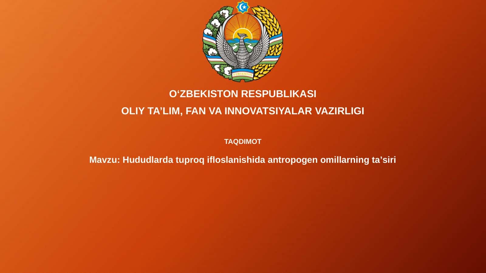 Antropogen omillarning taʼsiri 1