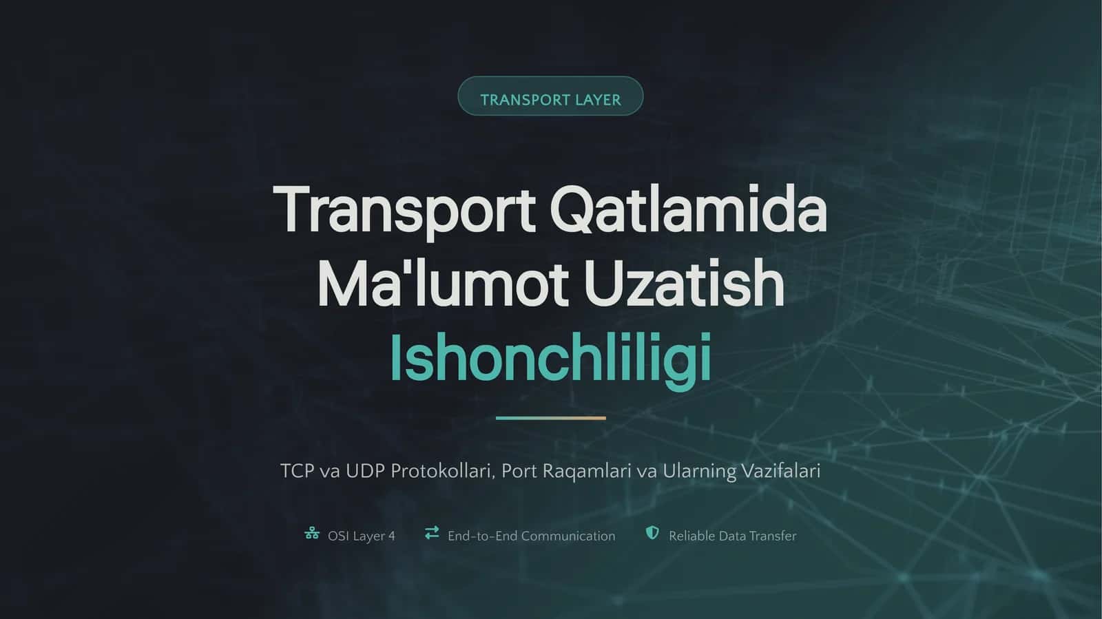 Transport Qatlami 1