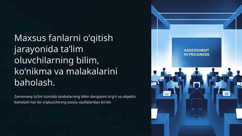 Baholash tizimi 1