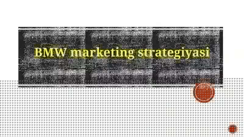 BMW marketingstrategiyasi