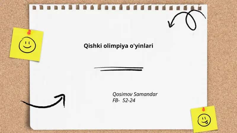 Qishki olimpiya o'yinlari 1