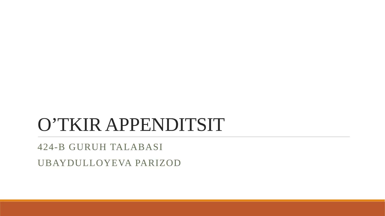 Otkir appenditsit 1