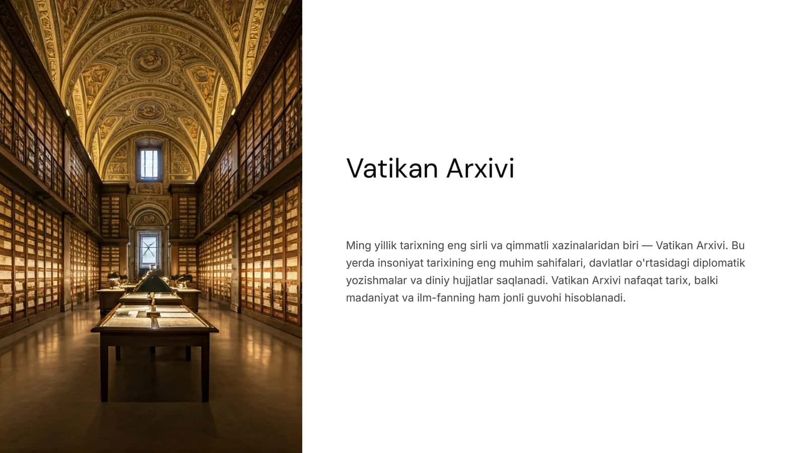 Vatikan Arxivi 1