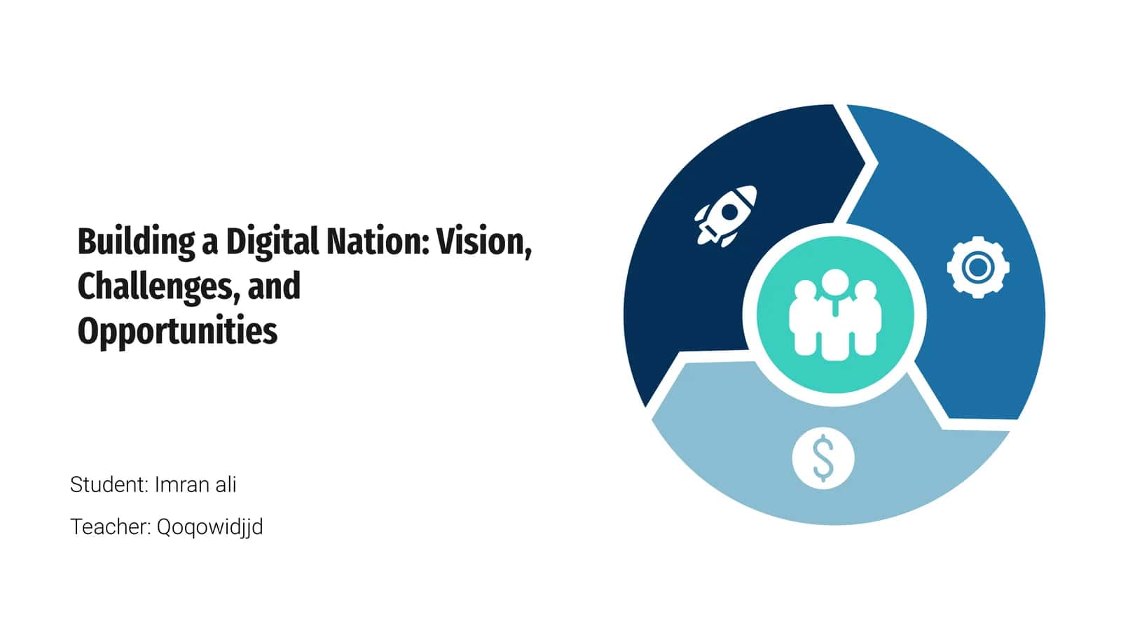 Building a Digital Nation: Vision, Challenges, and Opportunities 1